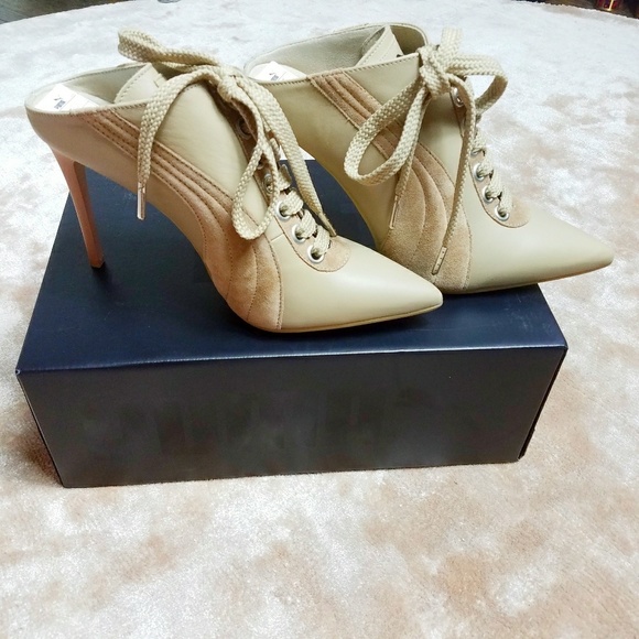 Puma Shoes - HP! NWB Puma x Fenty Nude Mule Heels